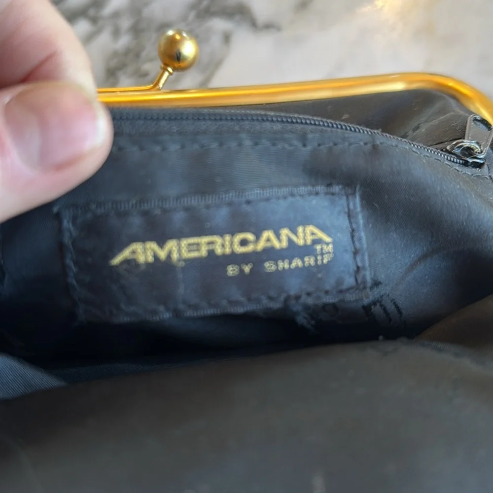 Americana by Sharif Leather Crossbody Purse - Picture 5 of 12